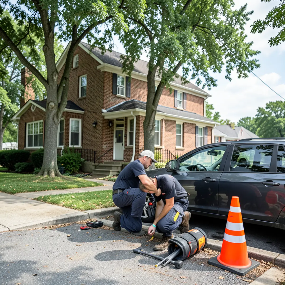 Sewer rodding and drain cleaning in Des Plaines IL river basin neighborhood